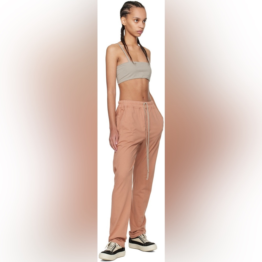 NWOT Rick Owens Drkshdw Pink Berlin Lounge Pants Cotton XL
